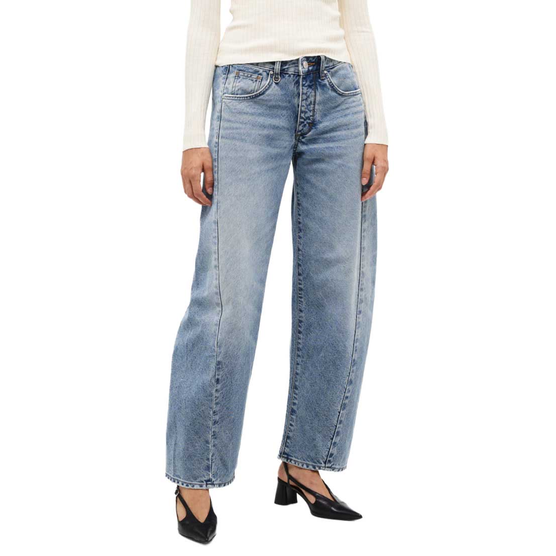 Neuw Nancy Barrel Bias Jeans